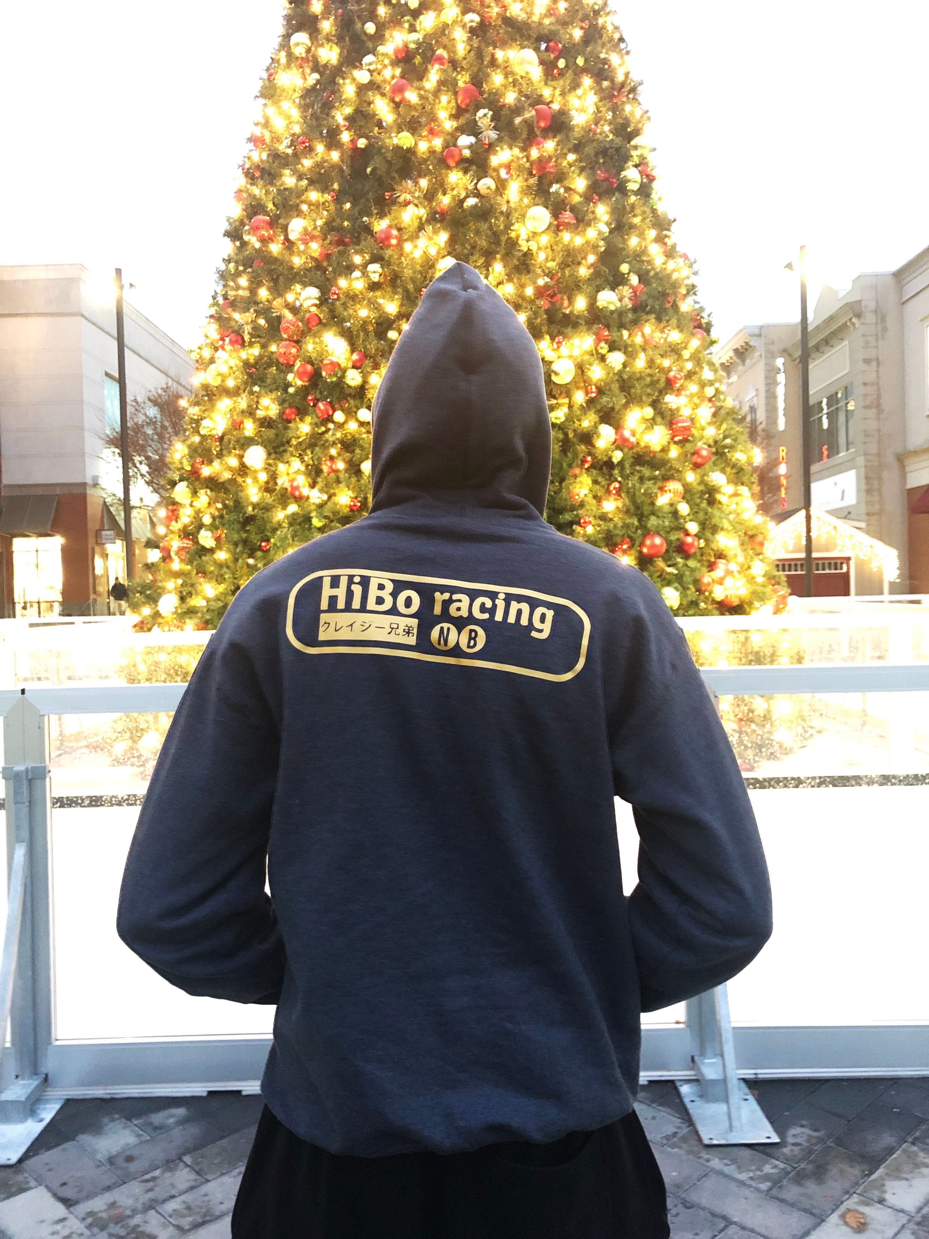 HiBo Racing Hoodie ( Dark grey )