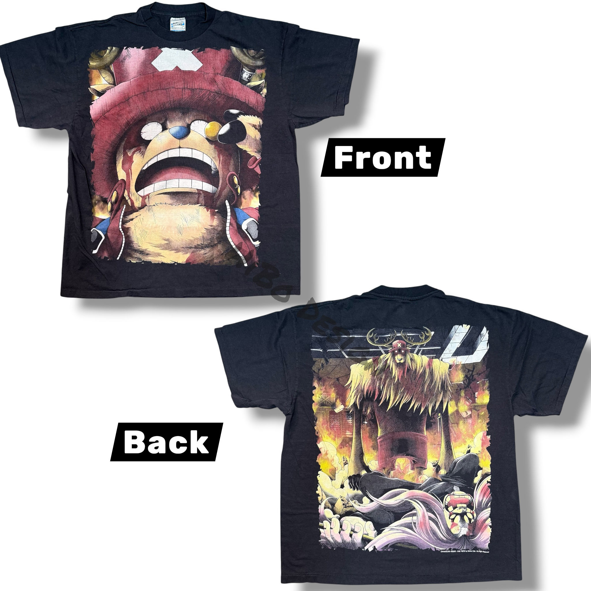 One Piece Tony Tony Chopper Monster Point Double-Sided T-Shirt
