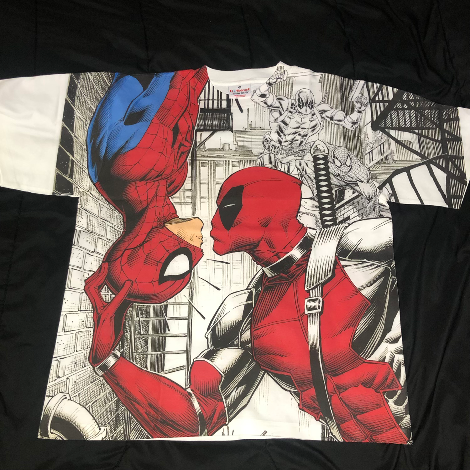 SpiderMan VS Deadpool Modern All Over Print