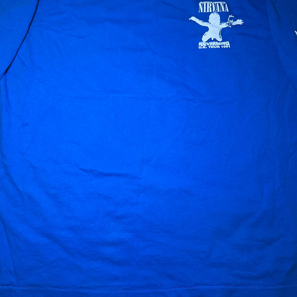 Thumbnail: Nirvana Riverman u.k. tour 92 longsleeve