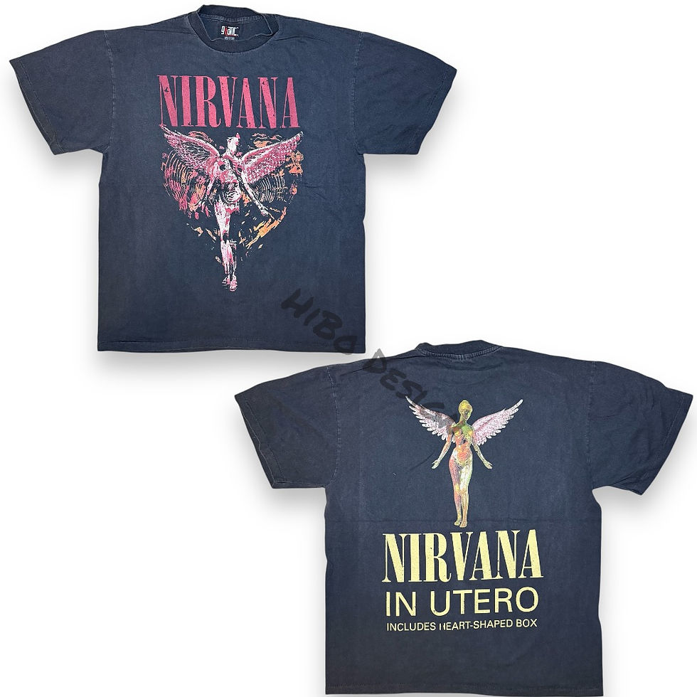 Thumbnail: Nirvana In Utero (Faded Black)