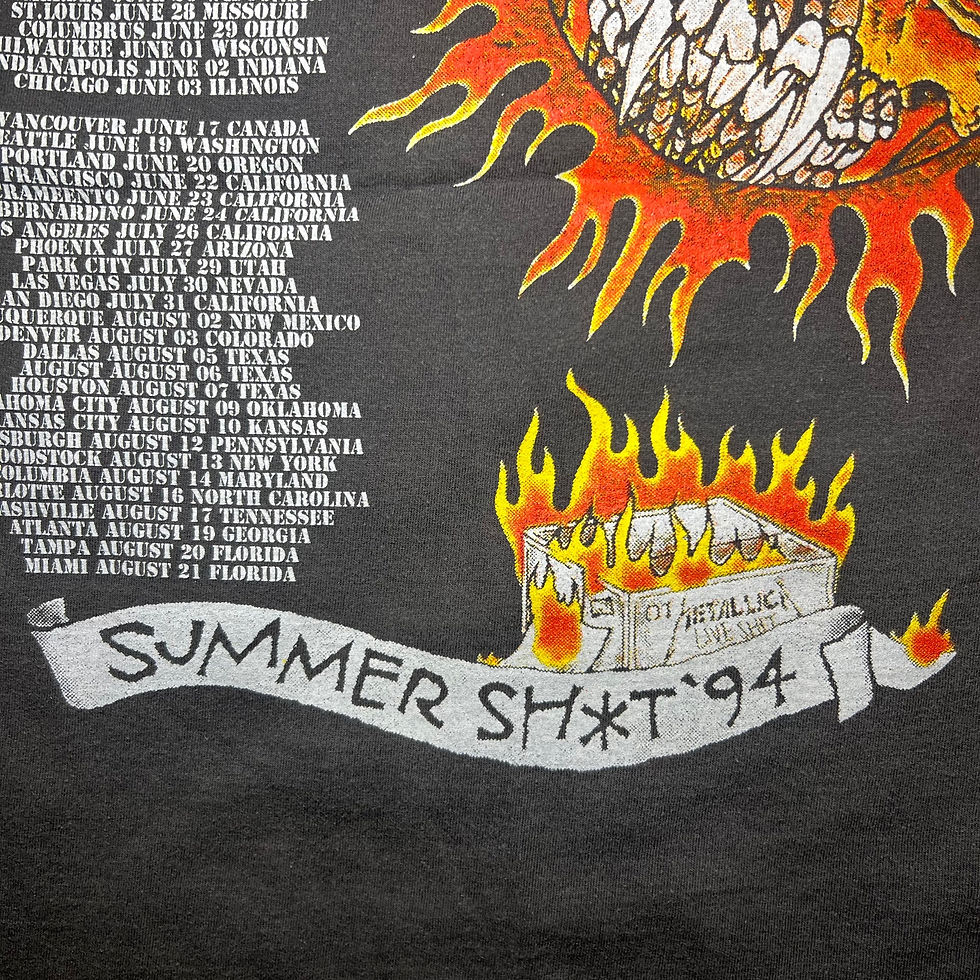 Thumbnail: Metallica ( Summer Shit ‘94 )
