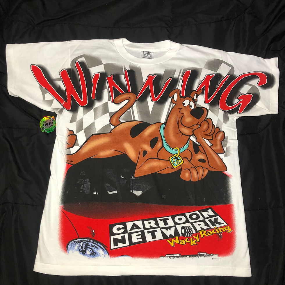 Scooby Doo Winning NASCAR All Over Print