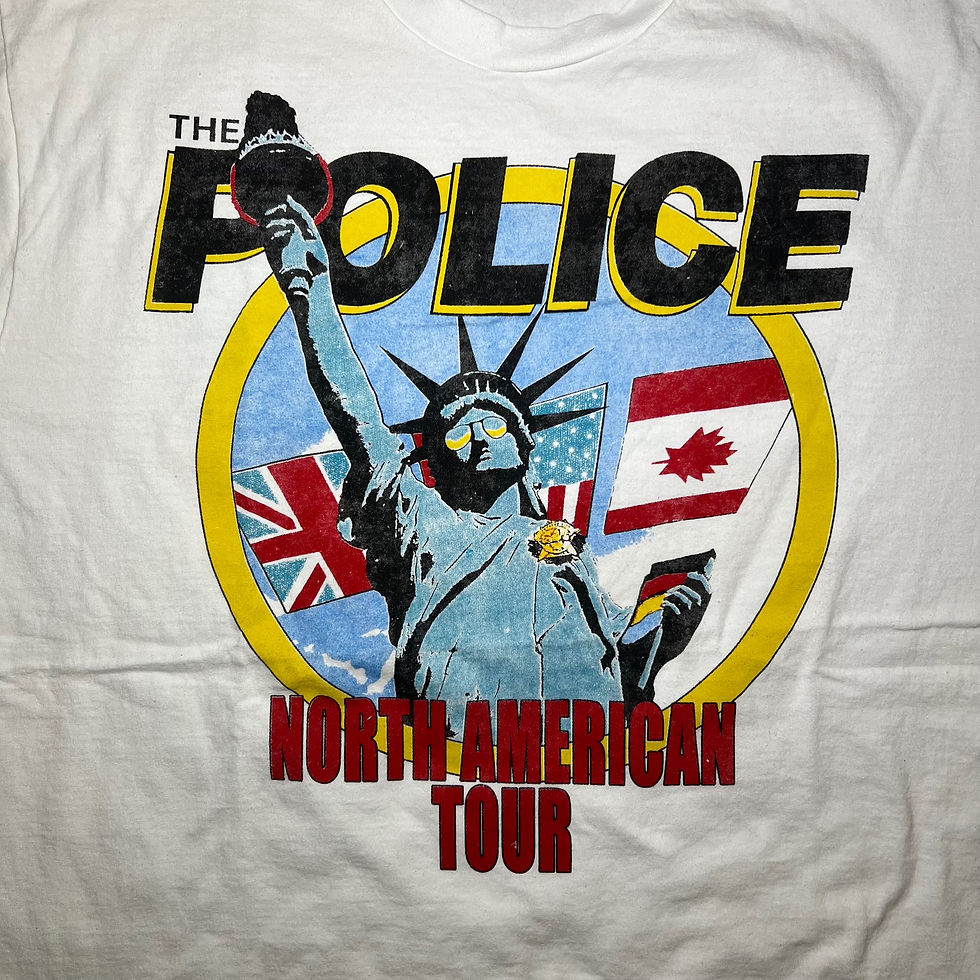 Thumbnail: 1983 Police North American Tour Commemorative 