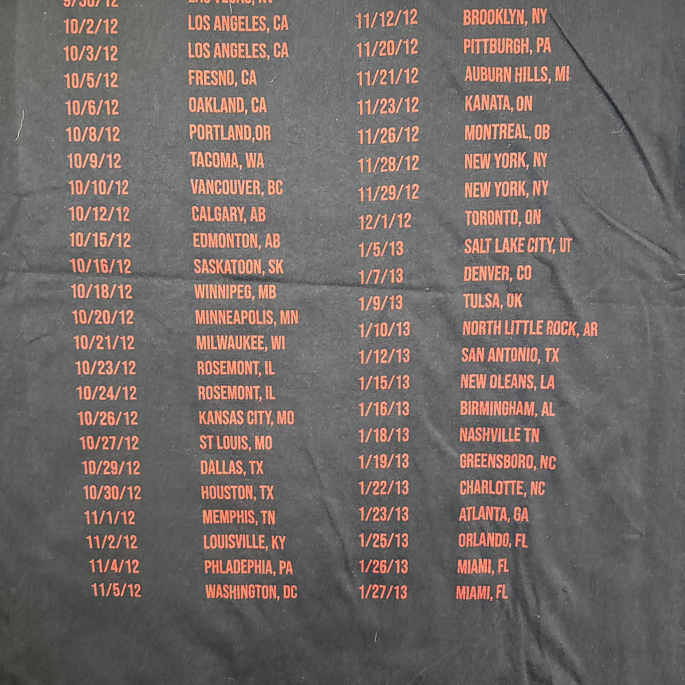 Thumbnail: JUSTIN BIEBER BELIEVE TOUR 2012/2013