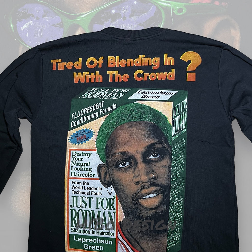 Thumbnail: Dennis Rodman  Long Sleeve ( Tired Of Blending In With The Crowd )