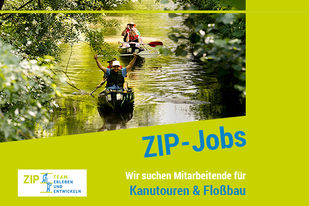 Mitarbeitende für Kanutouren & Floßbau gesucht