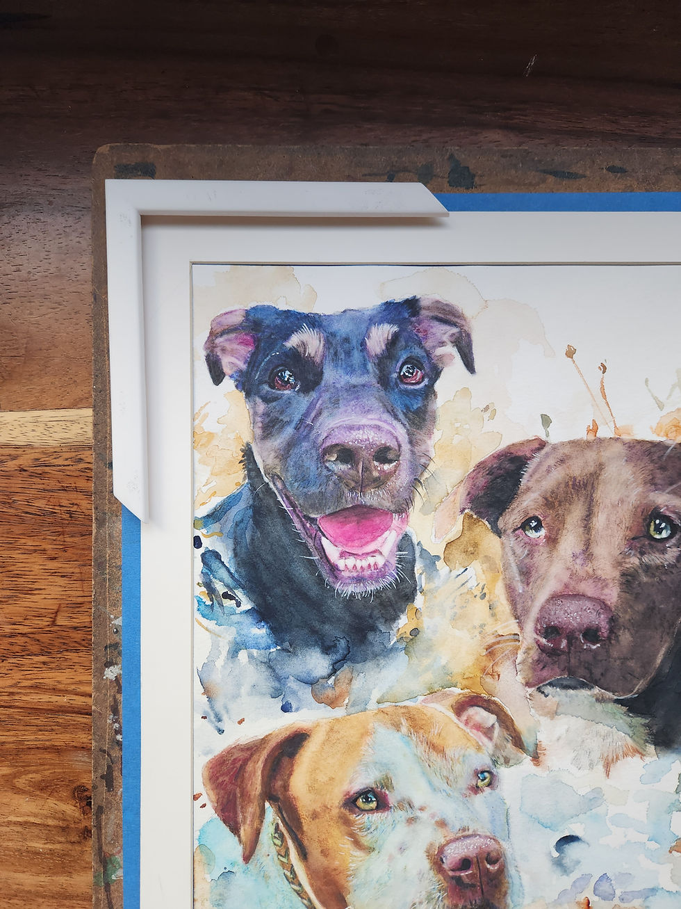Thumbnail: Realistic Portrait - 3 or More Pets