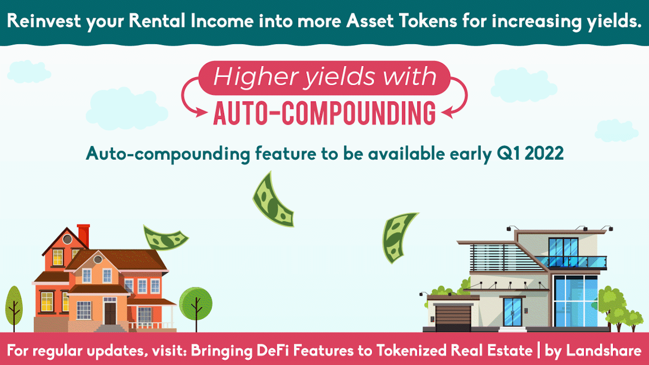 Higher yields with auto-compounding