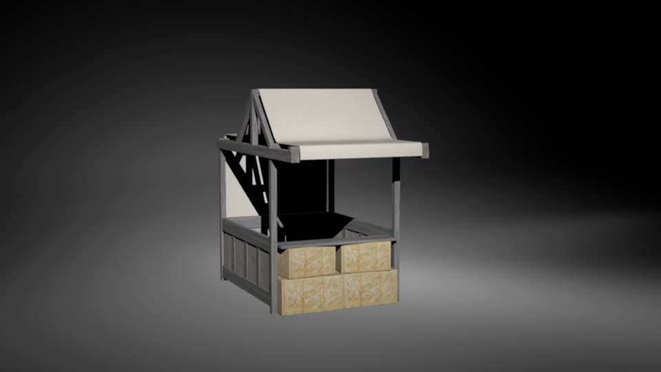 Market Stall Model
