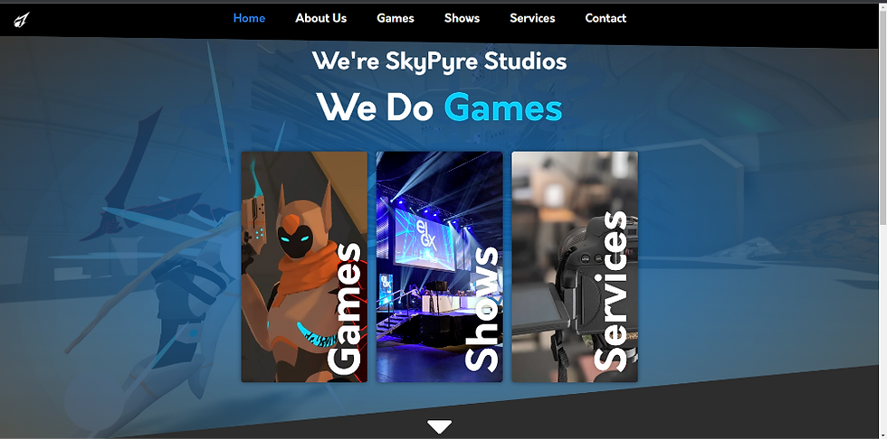 SkyPyre Studios Homepage