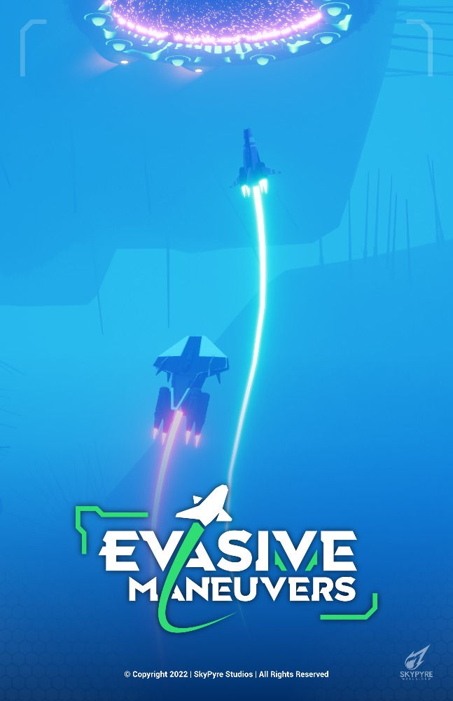 "Evasive Maneuvers" Game Poster