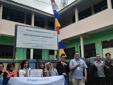 TUNAS CARE FOR EDUCATION TUNAS GROUP 2025SMP MUSLIMIN SAMARANG - GARUT