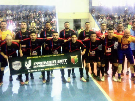 Casa cheia e goleada, assim foi a estréia da SER Santiago na Série Prata de Futsal