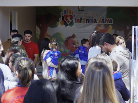 Prefeitura de Santiago inaugura Centro Recreativo Municipal “Infância Ativa”