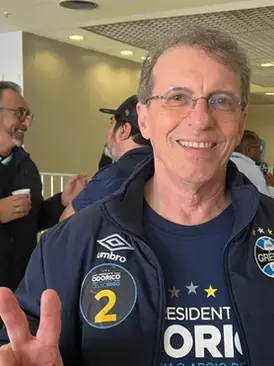 Odorico Roman é o novo presidente do Grêmio