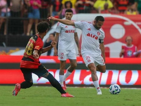 Com time reserva, Inter empata em 1 a 1 com o Sport em Recife