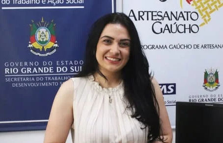 Taiana Trilha Rigon assume a coordenação da FGTAS/Sine de Santiago