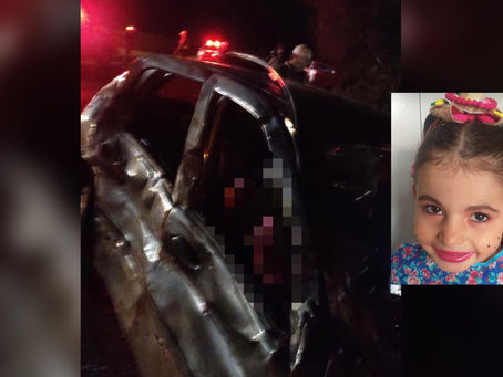 Acidente na ERS-536 com família residente em Santiago, deixa vítima fatal em São Miguel das Missões