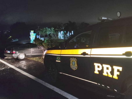 Colisão frontal na BR-287 deixa jovem ferido em Santiago