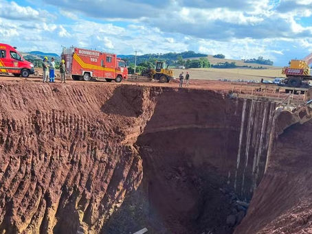 Dois operários morrem soterrados em construção de silo no Norte do Estado