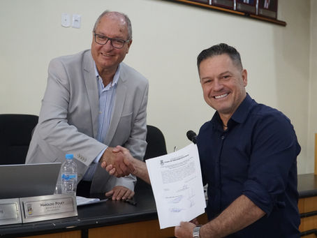 Eldrio Machado é eleito presidente da Câmara de Vereadores de Santiago para 2026