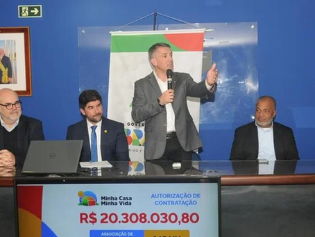 Governo federal assina contratos para construção de 2,6 mil moradias para vítimas das enchentes no RS