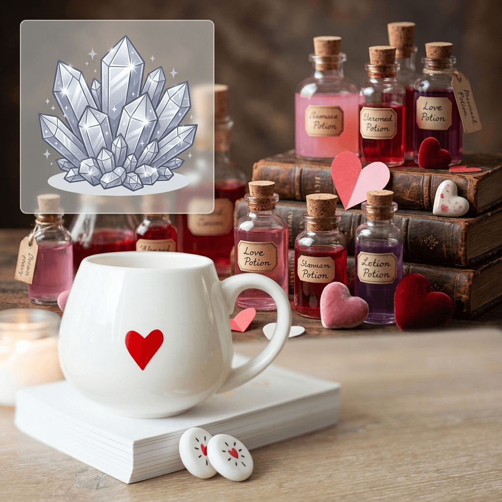 Something Different Wholesale: Love heart cup