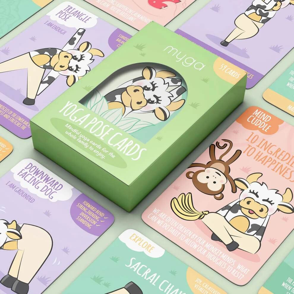 kids yoga card deck
