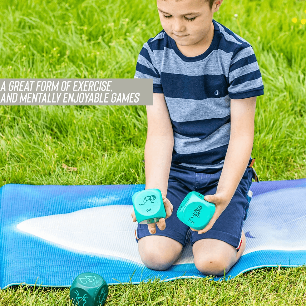 myga kids yoga dice