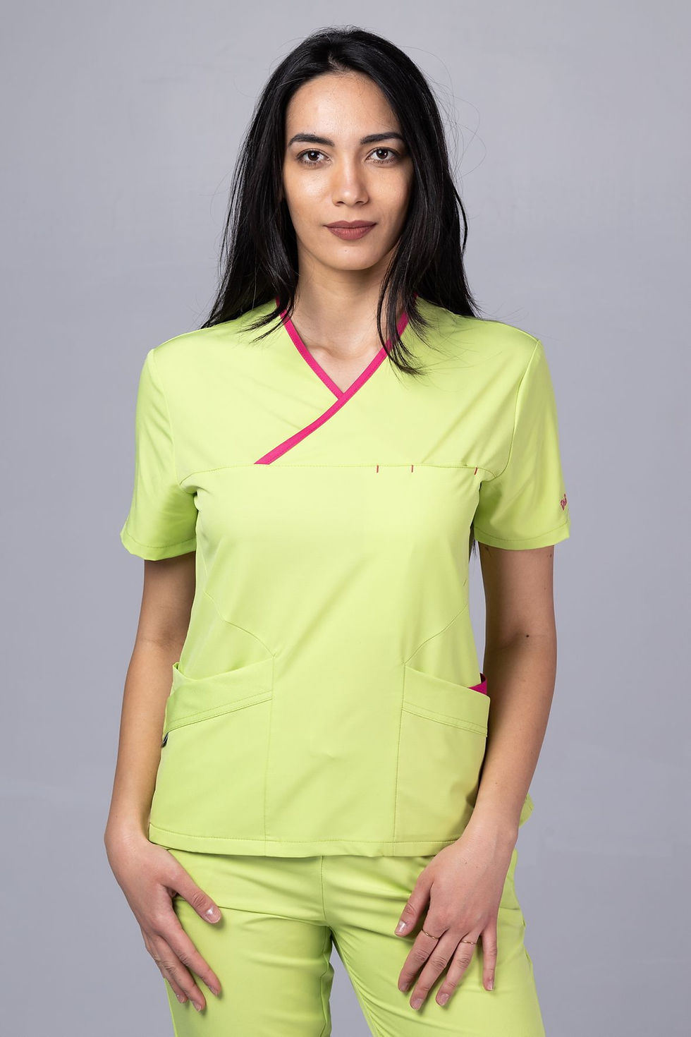 Miniaturbild: Set Kasack ONYX u. Hose | Active-Stretch | 30°C | Grünton