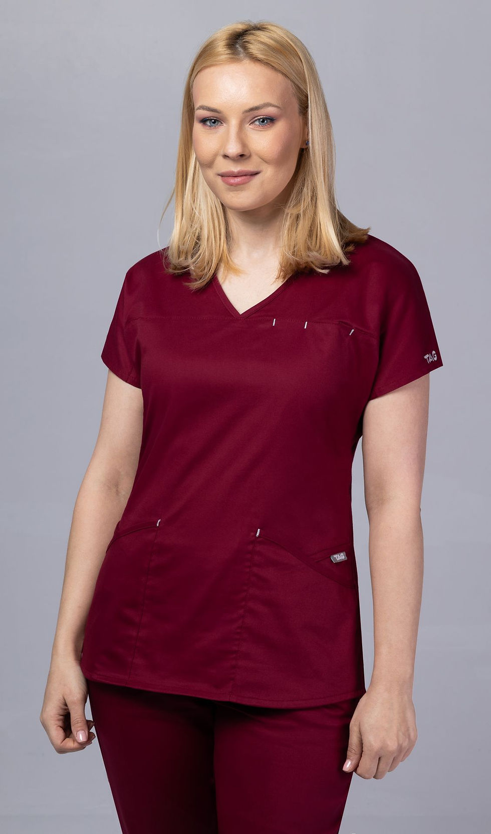 Miniaturbild: Scrub Top AMBRA | Kasack Active Cotton Stretch | 40°/60°C | Boreal