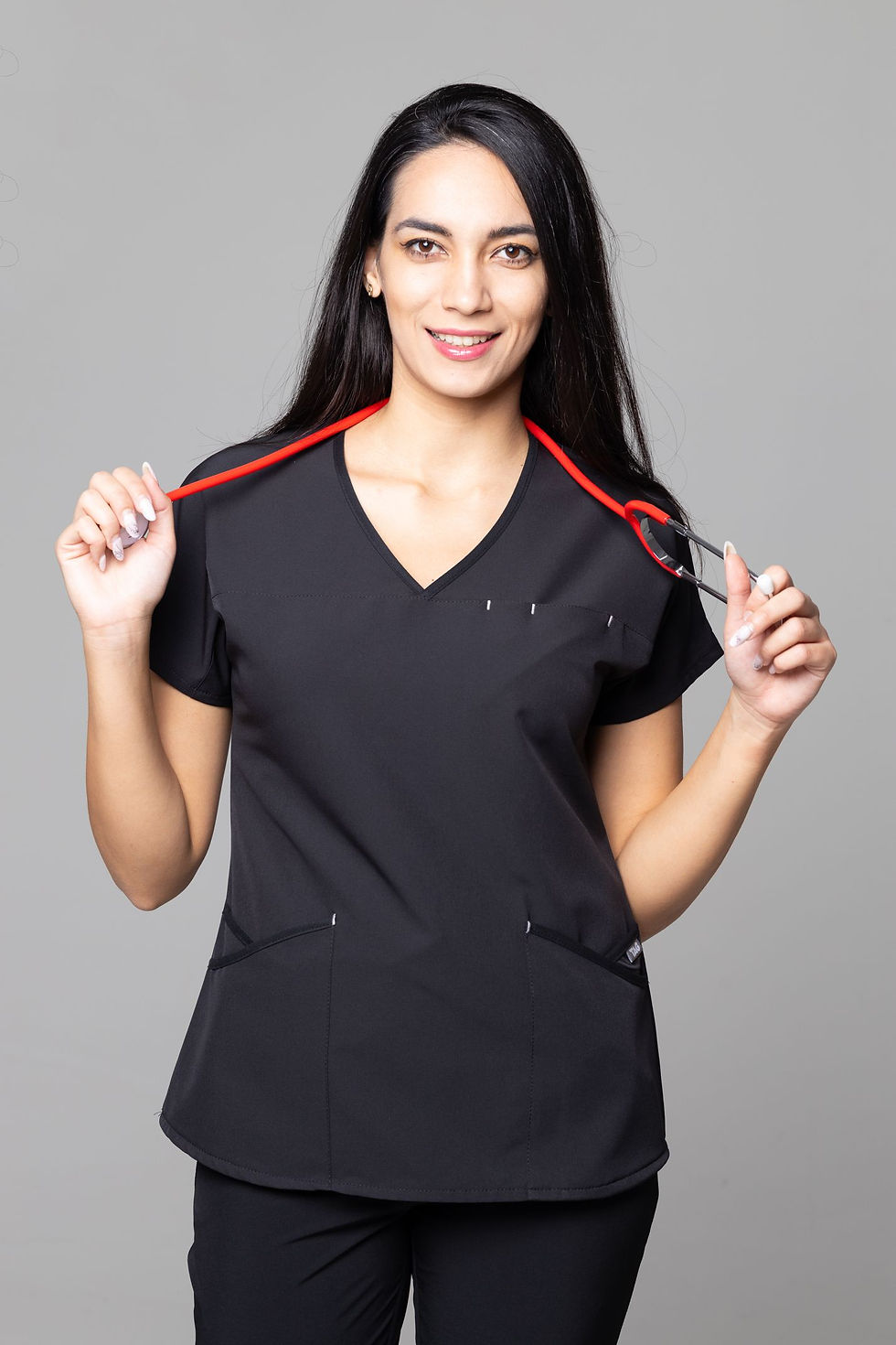 Miniaturbild: Scrub Top AMBRA | Kasack Active Cotton Stretch | 40°/60°C  | Urban