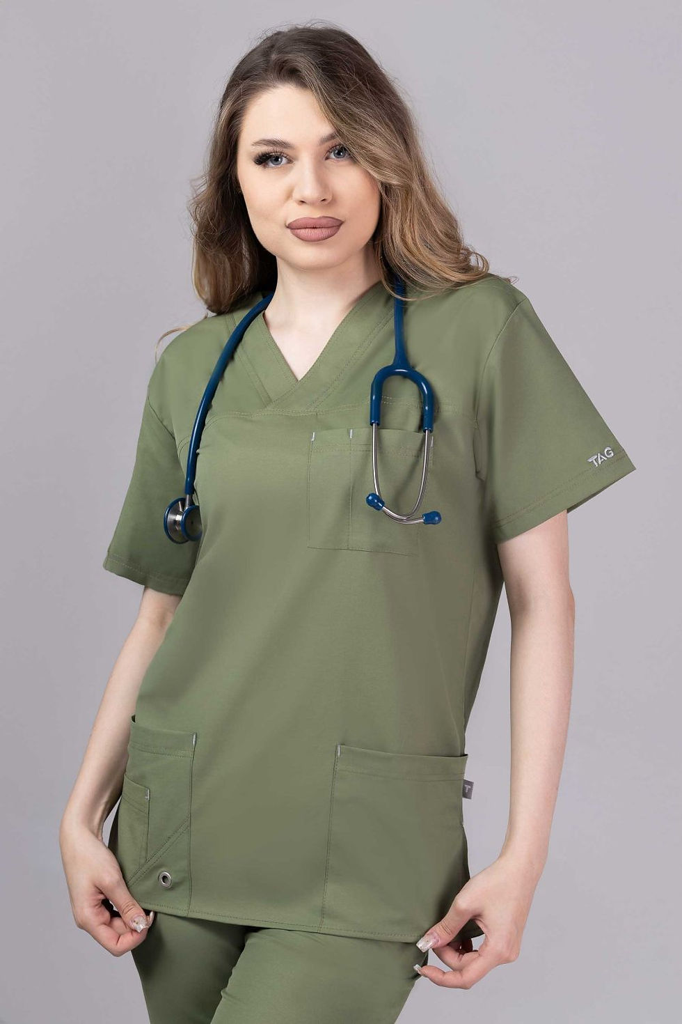Miniaturbild: Scrub-Set COOL Unisex | Cool Fit™ | 60°C | Grüntöne