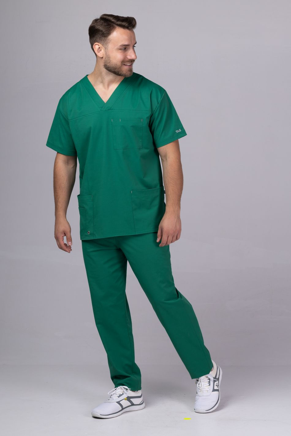 Miniaturbild: Scrub-Set COOL Unisex | Cool Fit™ | 60°C | Grüntöne