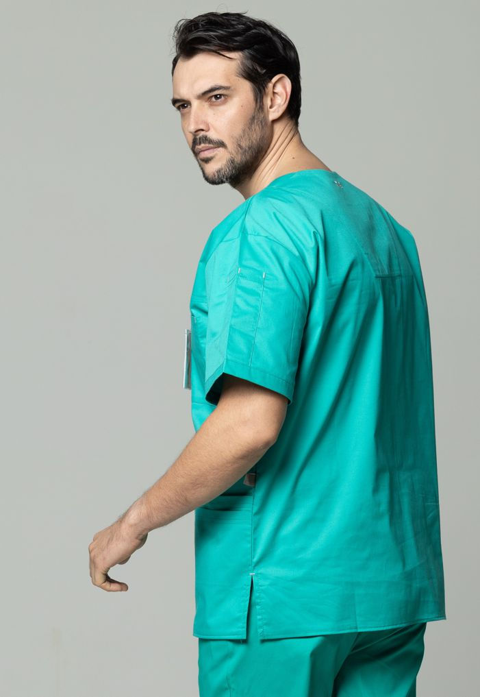 Miniaturbild: OP-Kasack PREMIUM TAG | Cotton stretch | 40°/60°C | Grünton