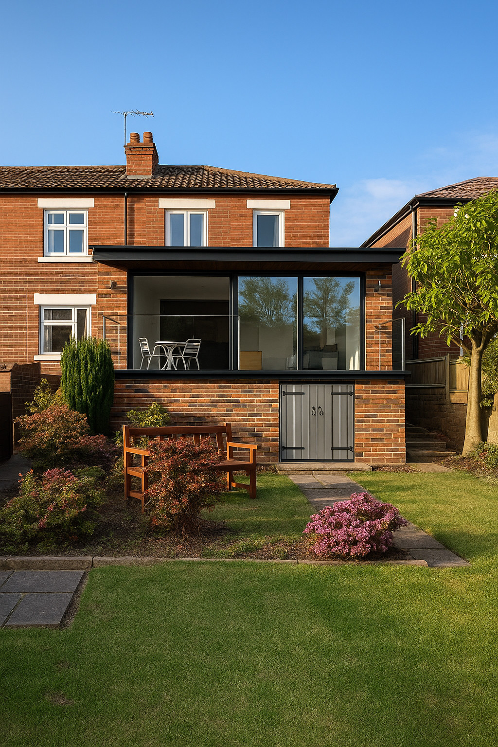 Completed Rear Extensions Completed - Single Rear Extension | MOZA Architecture