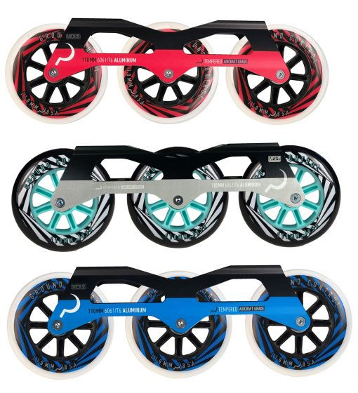 Ground Control FSK V3 Complete 110mm Frame Set Black/Silver