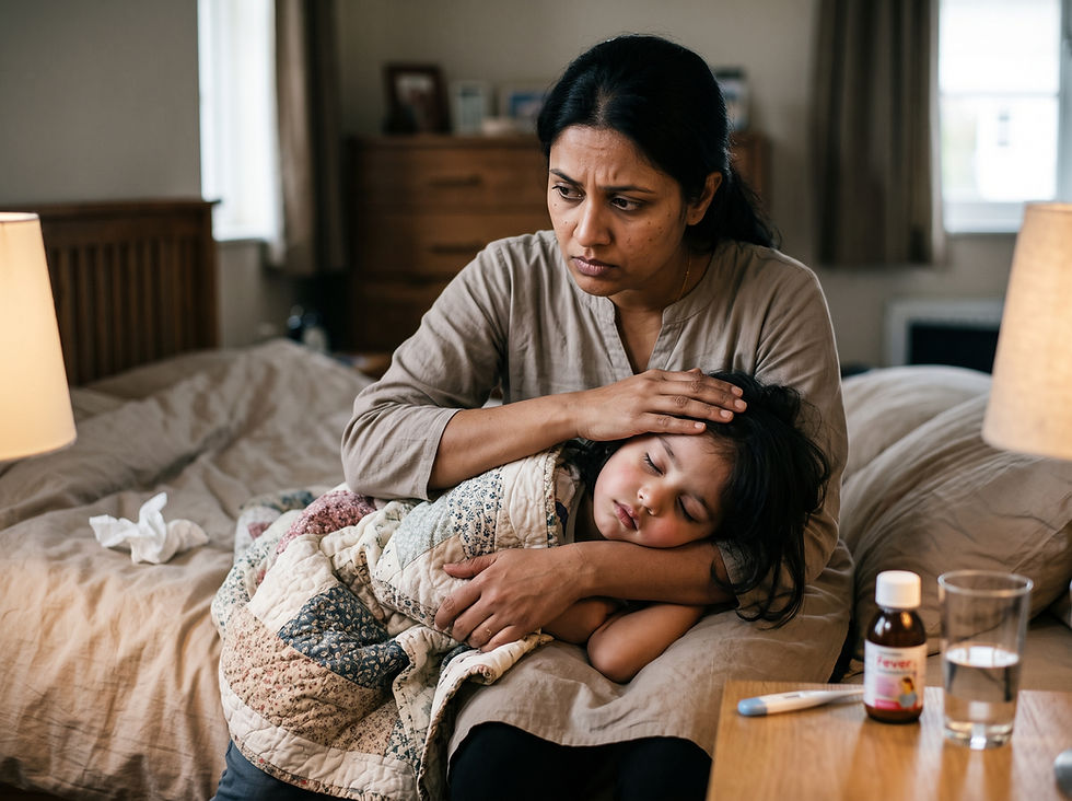 Q: My child has had an unexplained fever for a week despite taking antibiotics. Should we go back to the doctor?