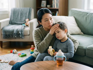 Q: My child vomited multiple times yesterday but is now drinking water and resting. Do we need to visit the hospital?