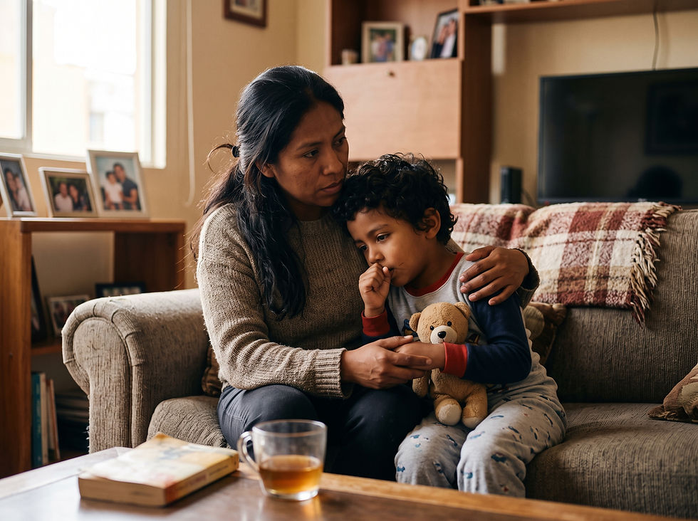 P: Mi hijo tiene neumonía por H. influenzae. ¿Es bacteriana, y es esencial la roxitromicina incluso sin fiebre?