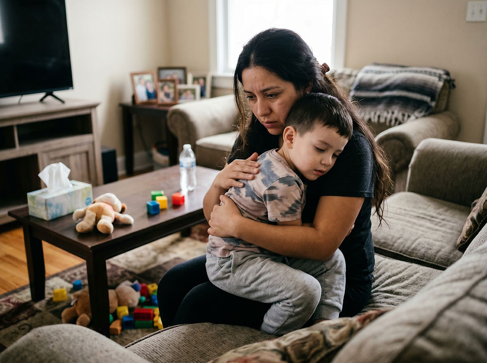 P: Mi hijo tiene diarrea acuosa y vómitos tras el alta por neumonía por Mycoplasma. ¿Necesita reingreso?