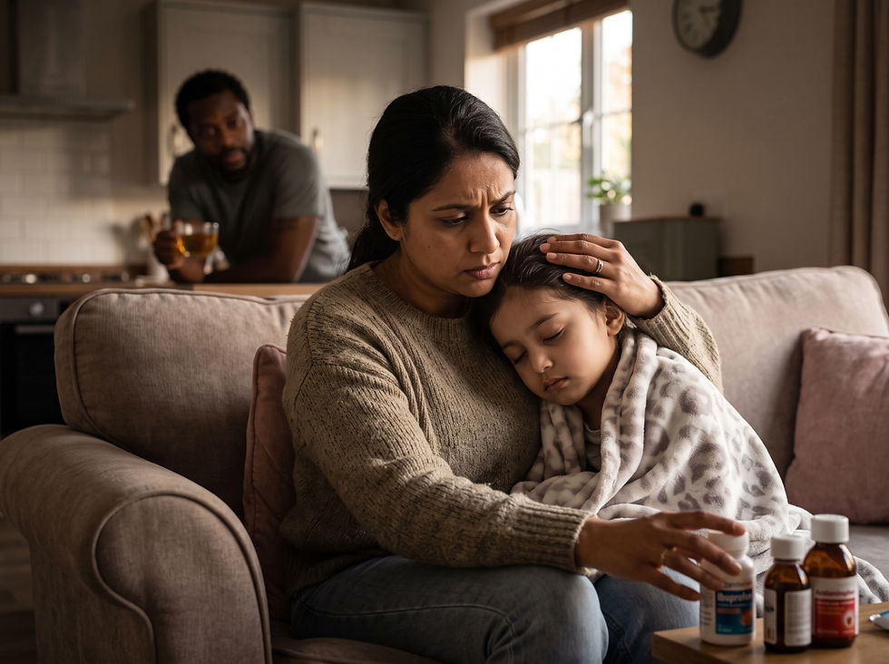 Q: Can an early flu test be a false negative? My child still has a high fever days later, should we retest?