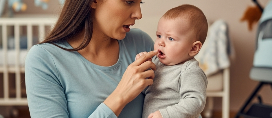 Q: My 5-month-old baby has a cough, possibly from me. What can I do to help him? He has no fever.