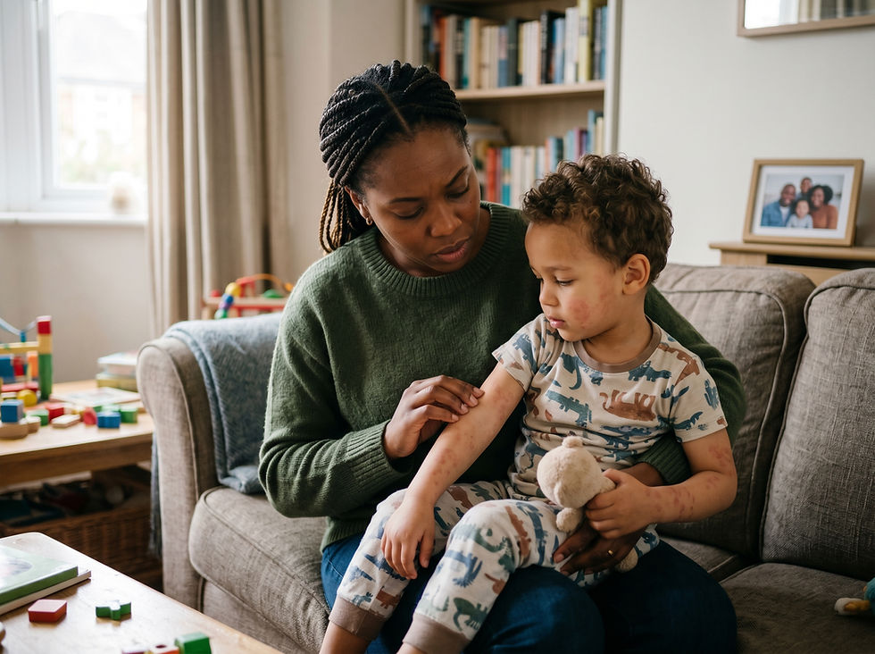 Q: My child developed a full-body rash two days after discharge for Kawasaki disease treatment. There is no fever, only the rash. Should we go to the ER?