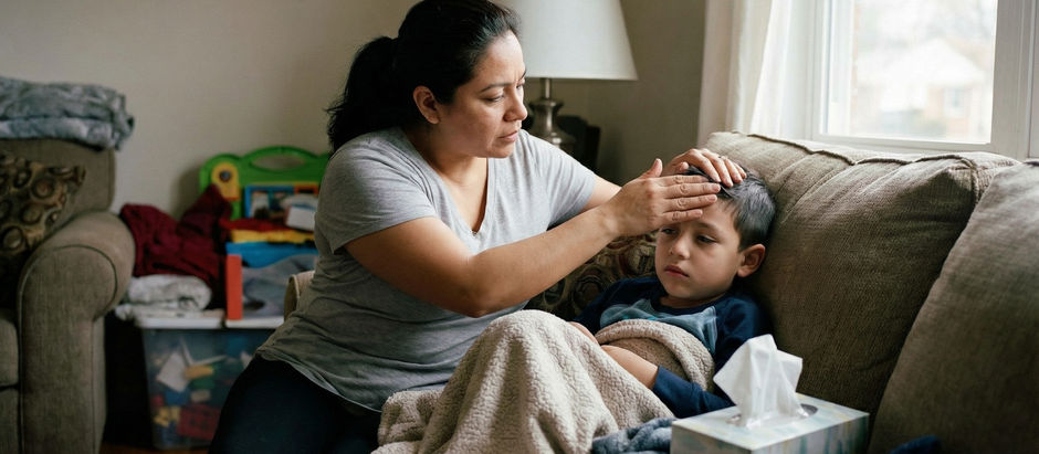P: Mi hijo de 7 años tiene un resfriado y náuseas solo por la mañana. ¿Es por el goteo posnasal?