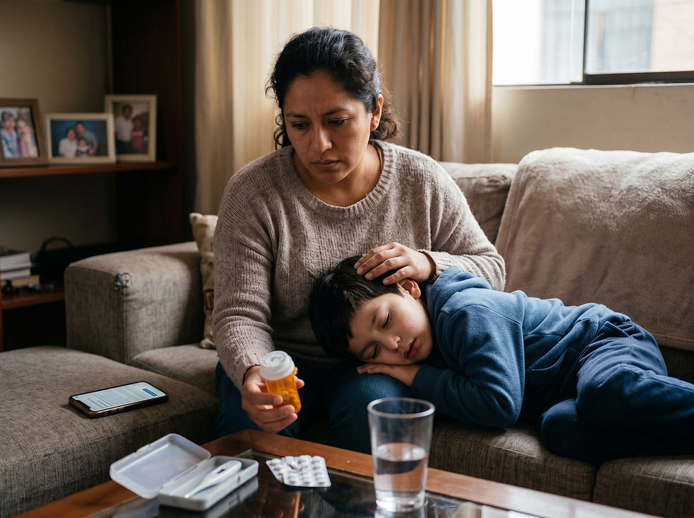 P: A mi hijo le recetaron esteroides para la congestión nasal mientras se recuperaba de la gripe. ¿Es seguro?