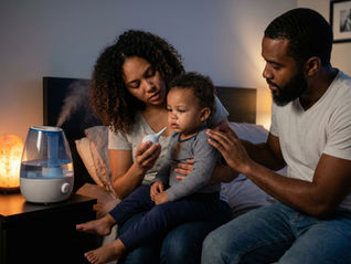 Q: How can I help my child sleep better with a runny nose? He's taking medicine but still struggling.