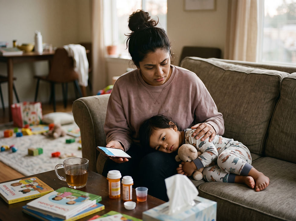 Q: My 30-month-old had diarrhea right after taking prescribed antibiotics for a cold. Is it a side effect, and should we visit the clinic again?