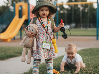 P: Mi hija de 2.5 años lleva varios juguetes todo el día. ¿Debería preocuparme?